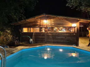 Cabane avec Piscine